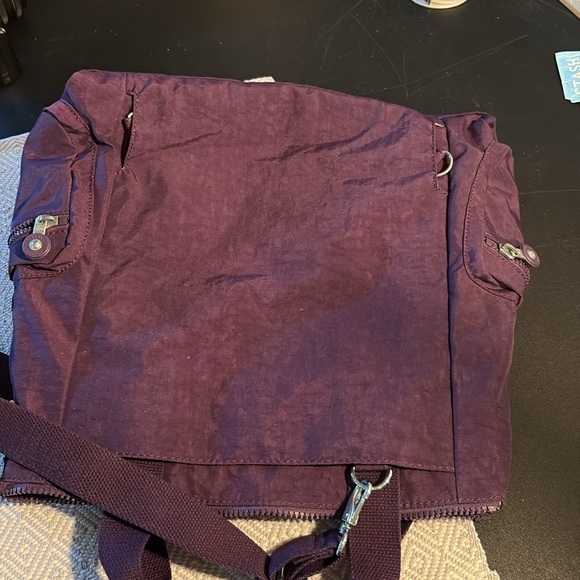 Kipling purple/plum Tote Bag with Front Pocket - Picture 7 of 10